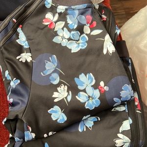 ‘Adidas’ jacket and pants in floral pattern